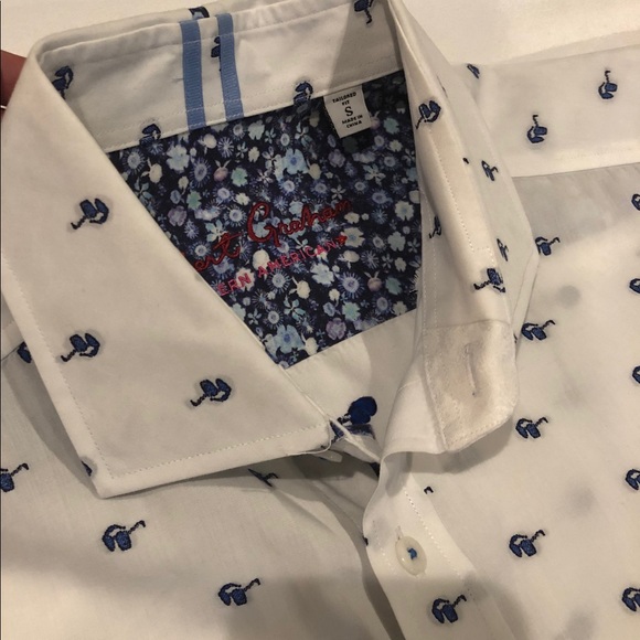 Robert Graham button up short sleeve - Picture 3 of 5